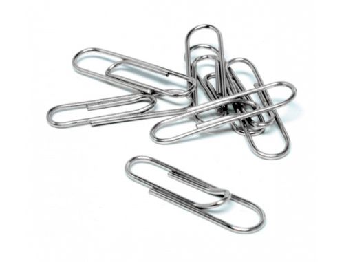 Clips liderpapel labiados n.2 33 mm caixa de 100 unidades , Liderpapel , 2307 , 8423473023079